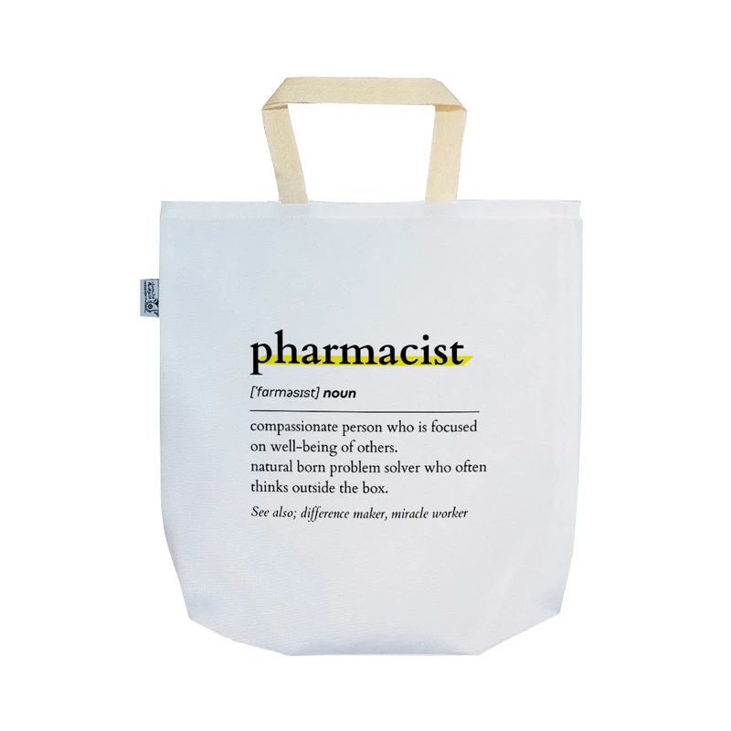 ساک خرید ترمه طراحان ایده مدل تعریف داروساز کد strm0730 - SS