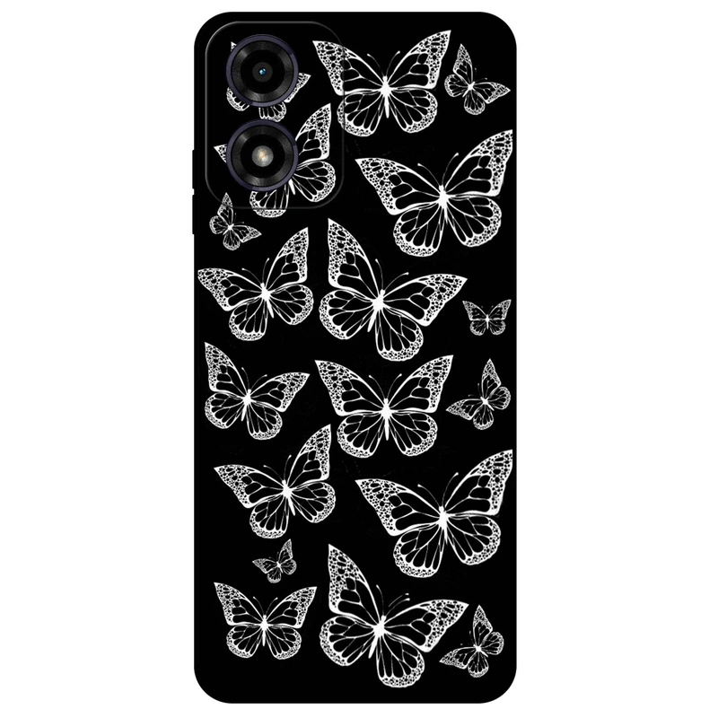 کاور مگافون طرح پروانه مدل 7244 مناسب برای گوشی موبایل موتورولا Moto G04 4G