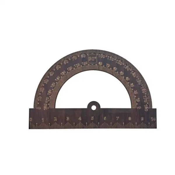 ست خط کش گونیا و نقاله کد m01 بسته 3 عددی