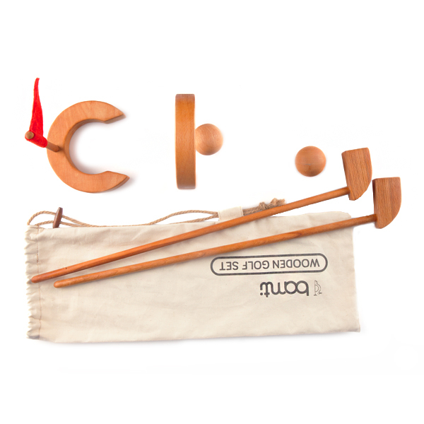 اسباب بازی مدل ست گلف چوبی کد 06