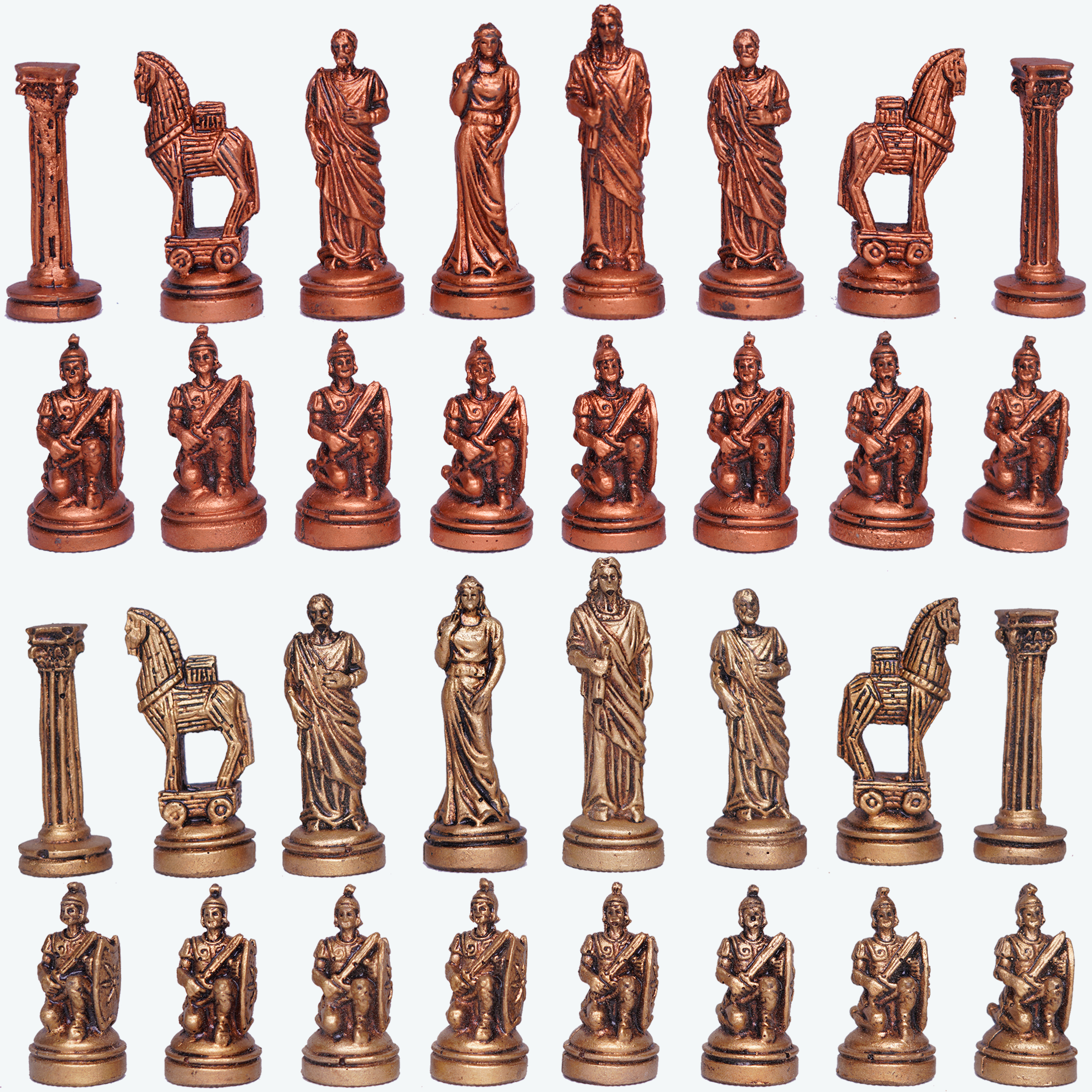 مهره شطرنج مدل هخامنشی کد ۳۵ مجموعه 32 عددی