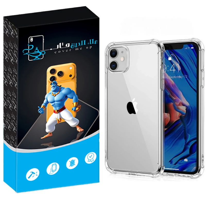 کاور علاالدین قاب مدل Crystal مناسب برای گوشی موبایل اپل Iphone 11