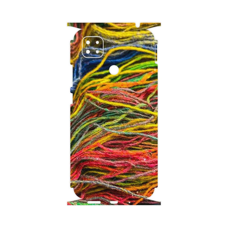 برچسب پوششی ماهوت مدل Fabric Texture 9-FullSkin مناسب برای گوشی موبایل شیائومی Poco C31