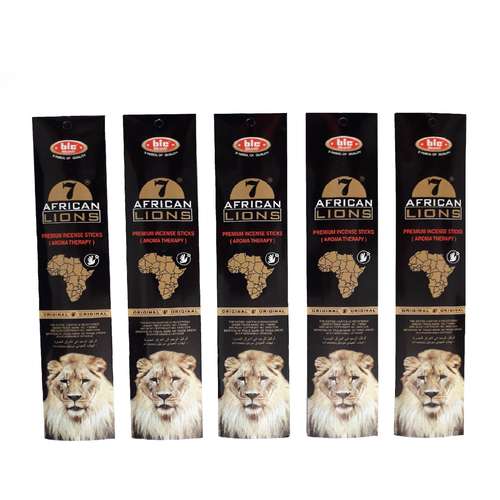 عود خوشبو کننده بیک مدل african lions بسته 5 عددی