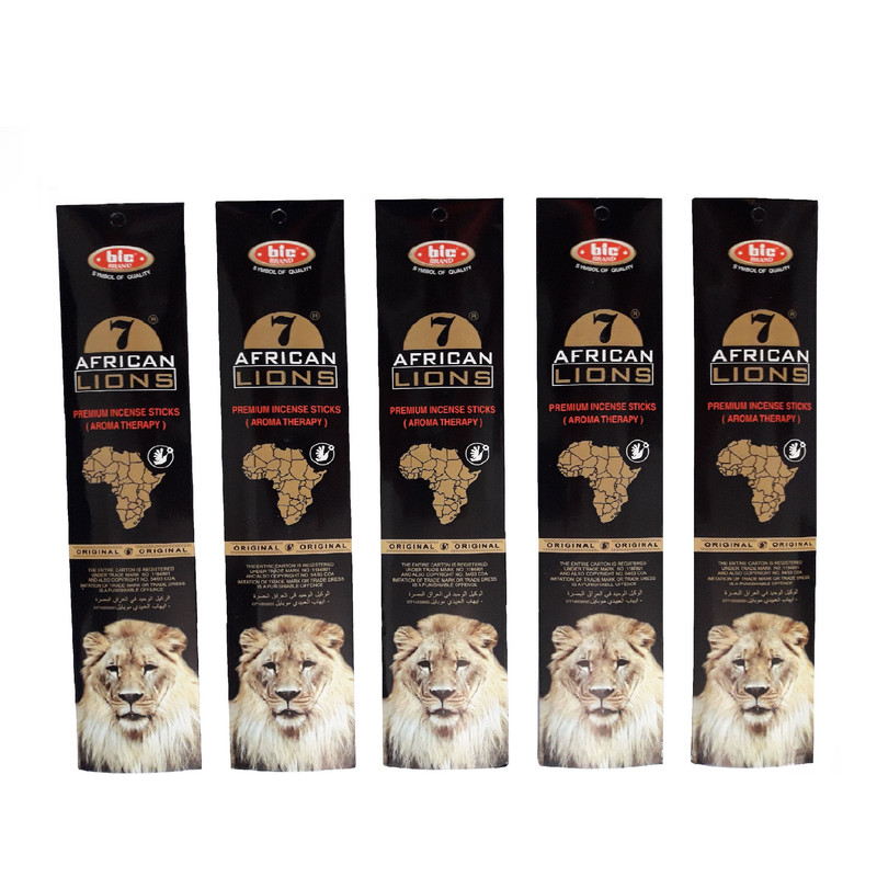 عود خوشبو کننده بیک مدل african lions بسته 5 عددی عود خوشبو کننده بیک مدل african lions بسته 5 عددی