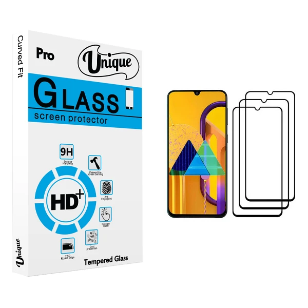 محافظ صفحه نمایش یونیک مدل ULTRA مناسب برای گوشی موبایل سامسونگ Galaxy M30s بسته سه عددی