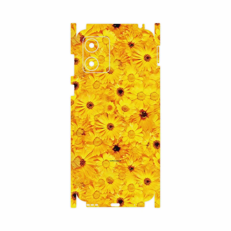 برچسب پوششی ماهوت مدل Yellow_Flower-FullSkin مناسب برای گوشی موبایل موتورولا Moto E13