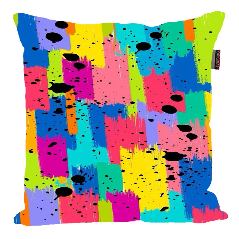 کوسن پاد آفرین مدل فانتزی مینیمال طرح رنگی کد p10