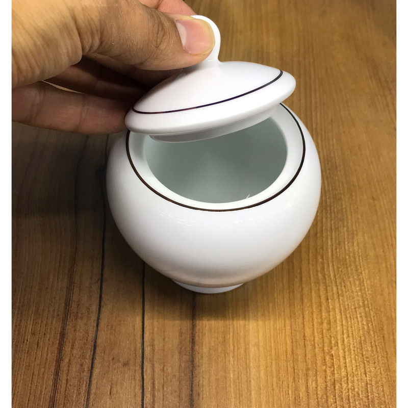 قندان چینی زرین ایران مدل رز گلد