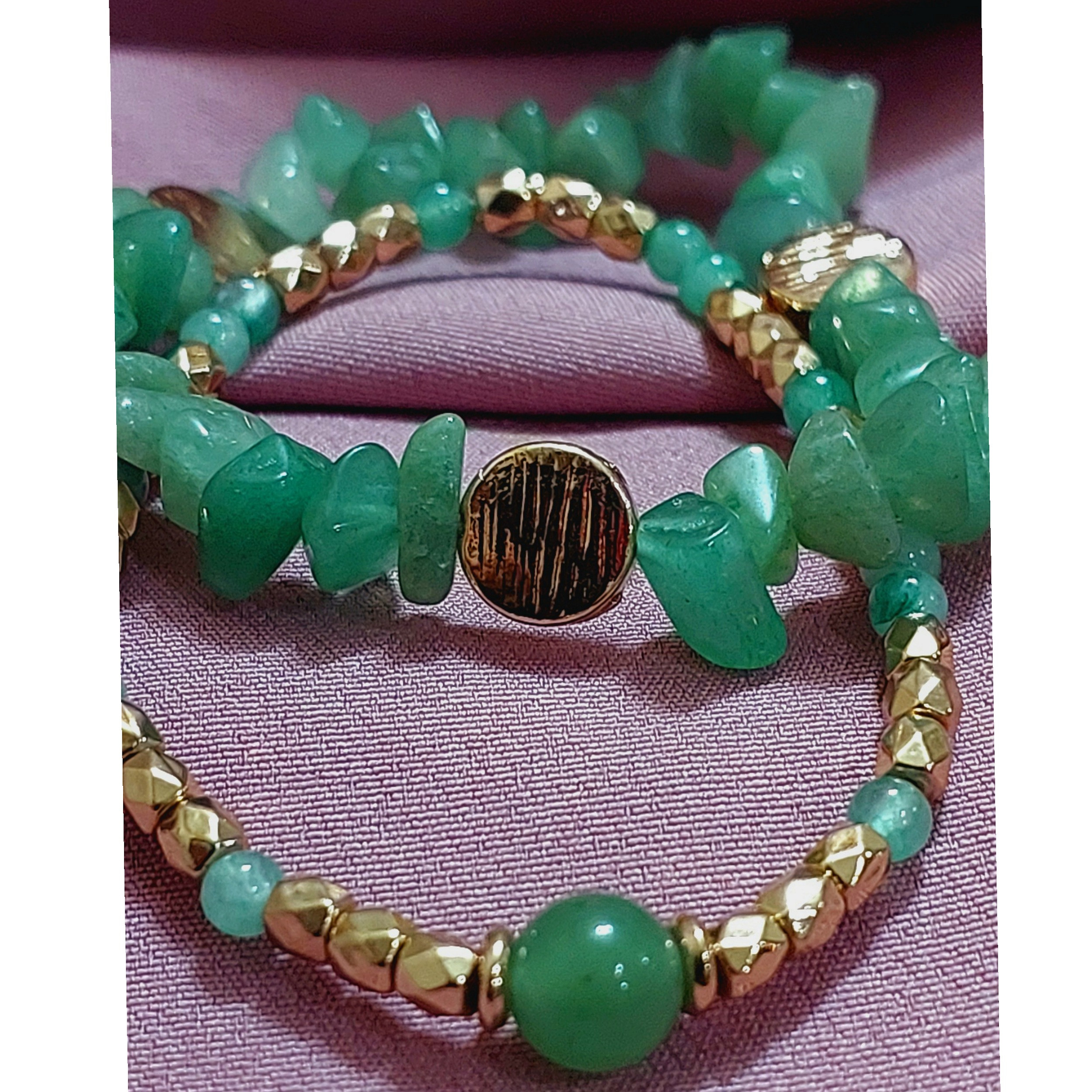 دستبند زنانه آی ام مدل آونتورین 2 مجموعه 2 عددی