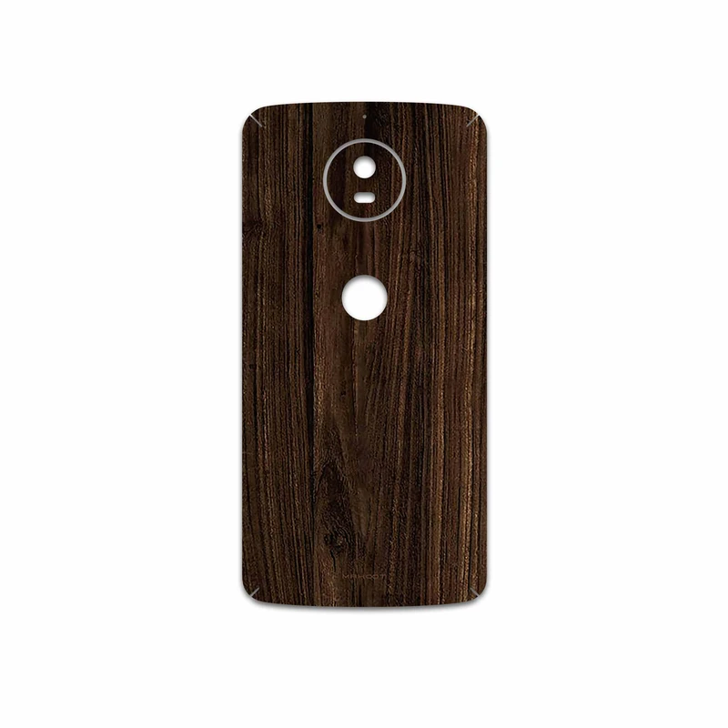 برچسب پوششی ماهوت مدل Dark Walnut Wood مناسب برای گوشی موبایل موتورولا Moto G5S