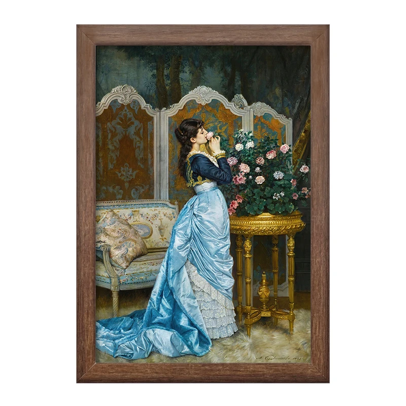 تابلو خندالو طرح نقاشی رویای روز اثر آگوست تولموش کد F12282