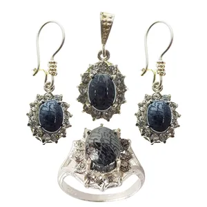 نیم ست نقره زنانه سلین کالا مدل ce-had2