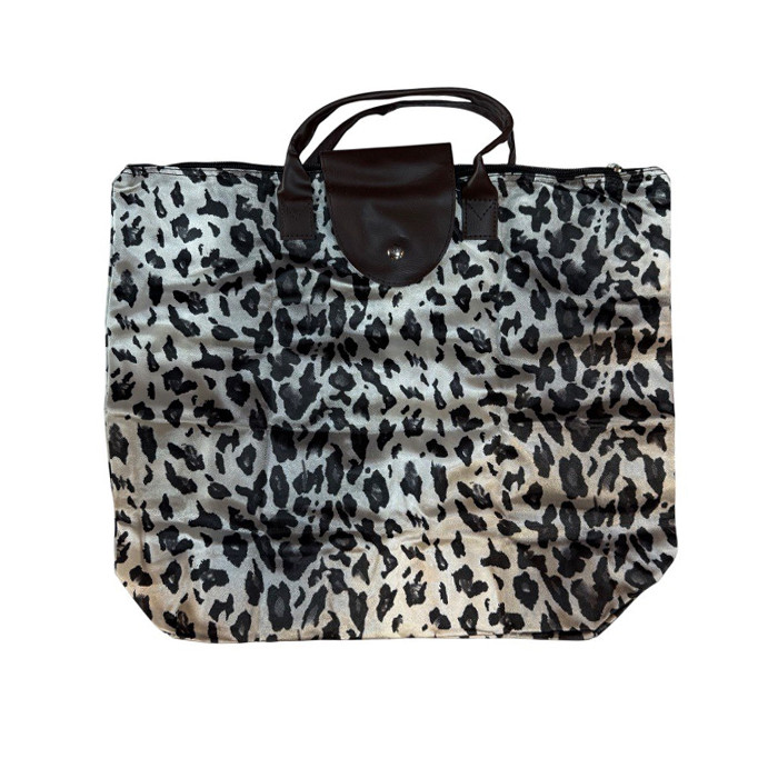 ساک سفری مدل تاشو طرح پلنگی کد 664210