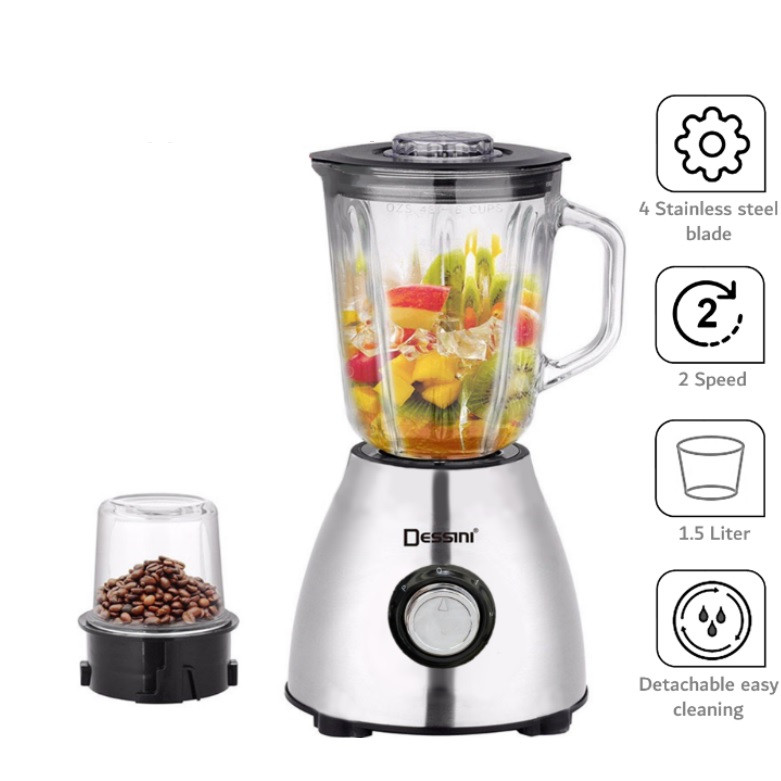 مخلوط کن و آسیاب کن 1.5 لیتری دسینی مدل 227s