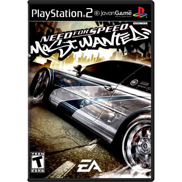 بازی پلی استیشن 2  need for speed most wante