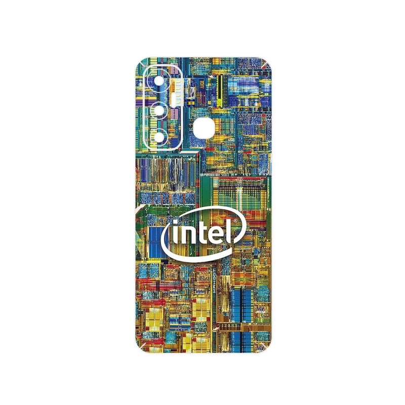 برچسب پوششی ماهوت مدل Intel مناسب برای گوشی موبایل اینفینیکس Hot 11
