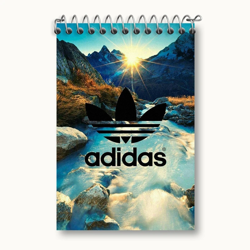 دفتر یادداشت 50 برگ خندالو مدل آدیداس (Adidas) کد F1066