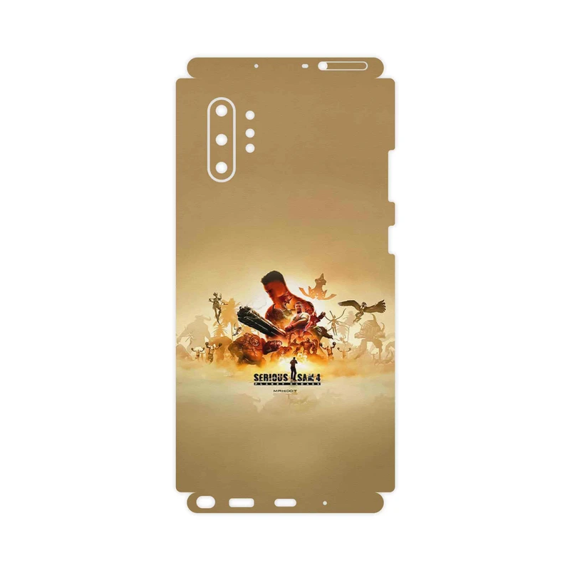برچسب پوششی ماهوت مدل Serious Sam Game Series-FullSkin مناسب برای گوشی موبایل سامسونگ Galaxy Note 10 Plus