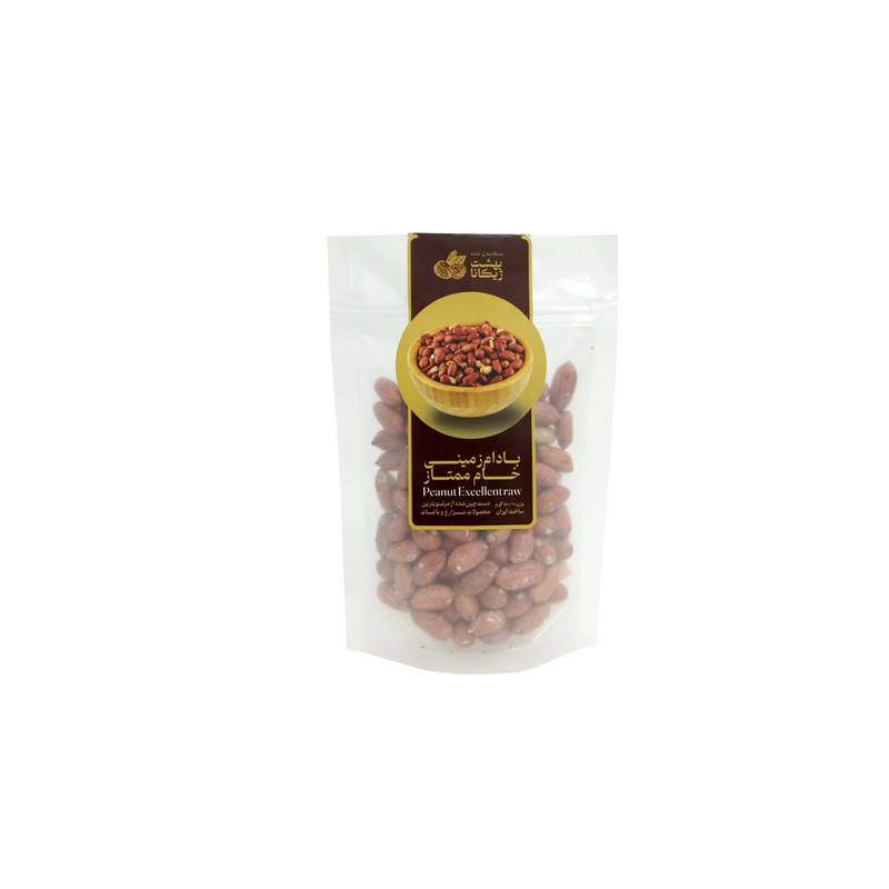 بادام زمینی خام بهشت ژیکانا - ۱۵۰ گرم