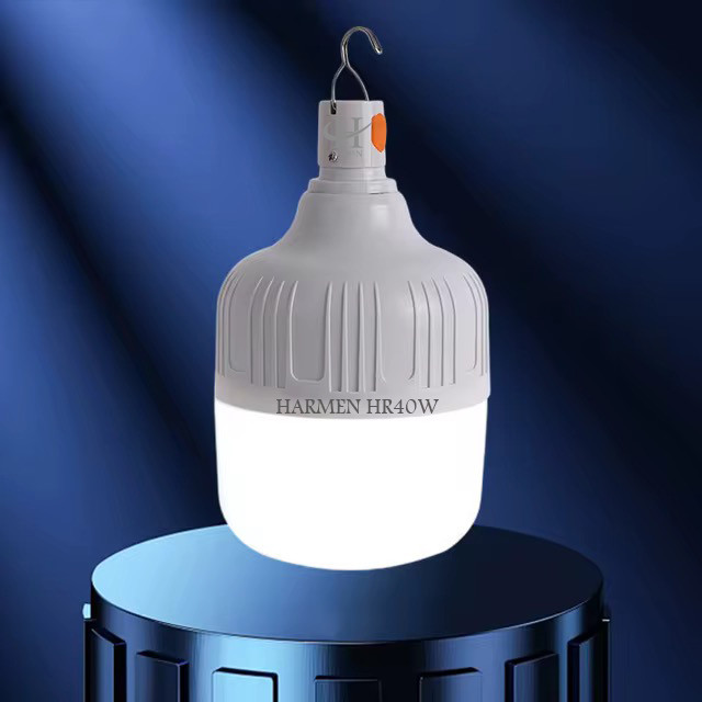 چراغ آویز چادر هارمن مدل HR40W با نور مهتابی