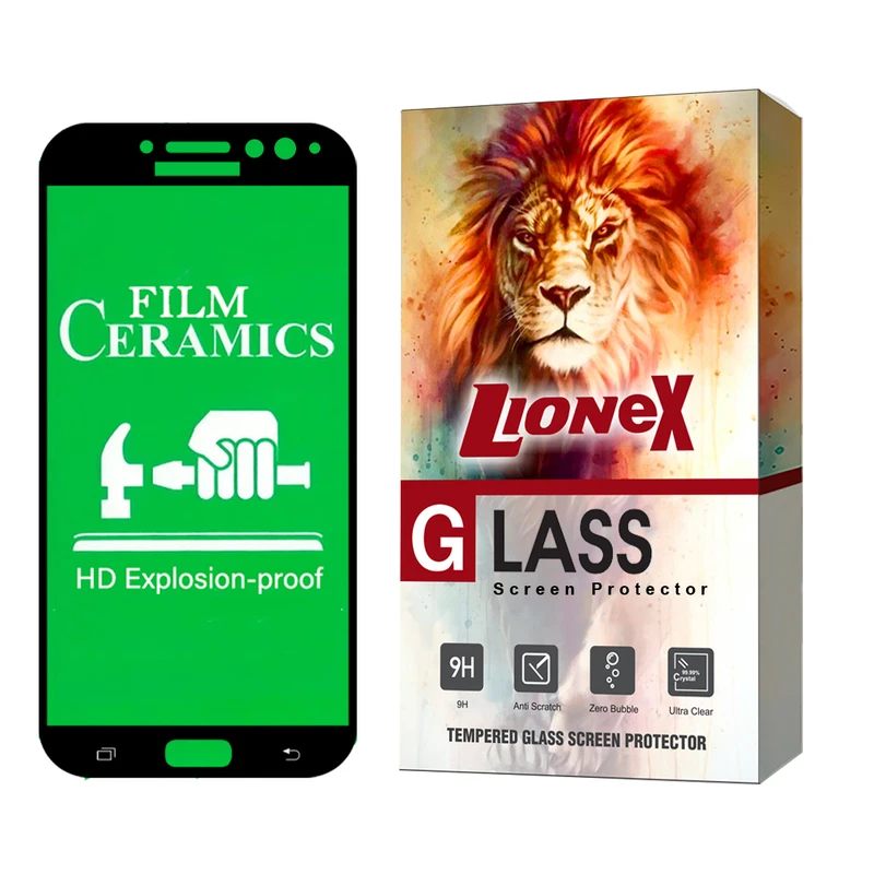 محافظ صفحه نمایش لایونکس مدل CERCLRYL مناسب برای گوشی موبایل سامسونگ Galaxy J7 2017 / Galaxy J7 Pro / Galaxy J730 
