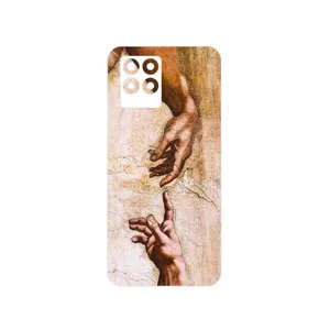 MAHOOT The Creation of Adam of MichelAnge Cover Sticker for Realme 8 Pro