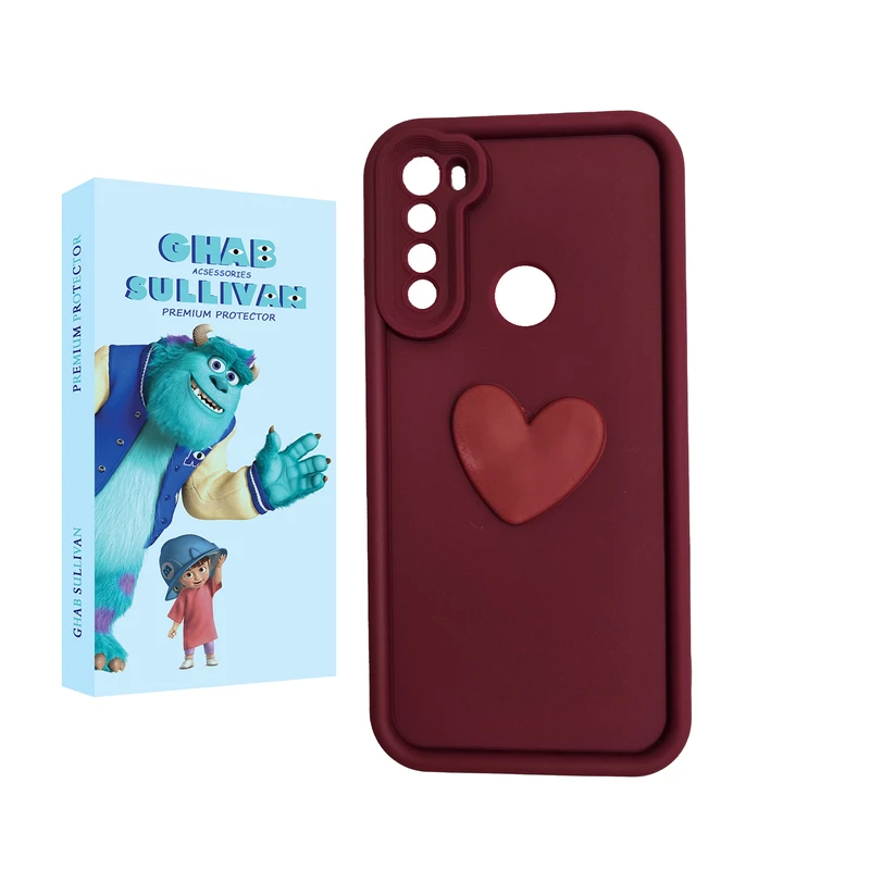 کاور قاب سالیوان مدل SOLID HEART مناسب برای گوشی موبایل شیائومی Redmi Note8