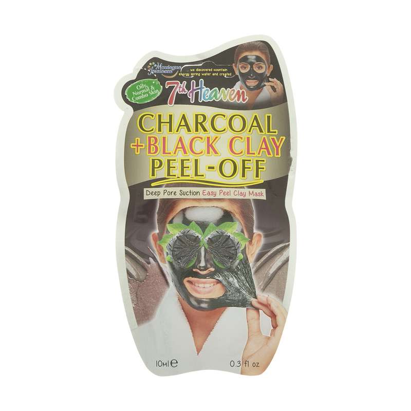 ماسک صورت مونته ژنه سری 7th Heaven مدل Charcoal& Black Clay حجم 10 میلی لیتر ماسک صورت مونته ژنه سری 7th Heaven مدل Charcoal& Black Clay حجم 10 میلی لیتر
