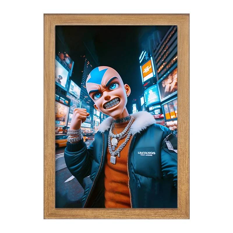 تابلو خندالو مدل انیمه آواتار (Avatar) کد F4395