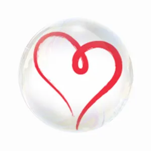 مگنت عرش طرح عاشقانه قلب کد Asm3387