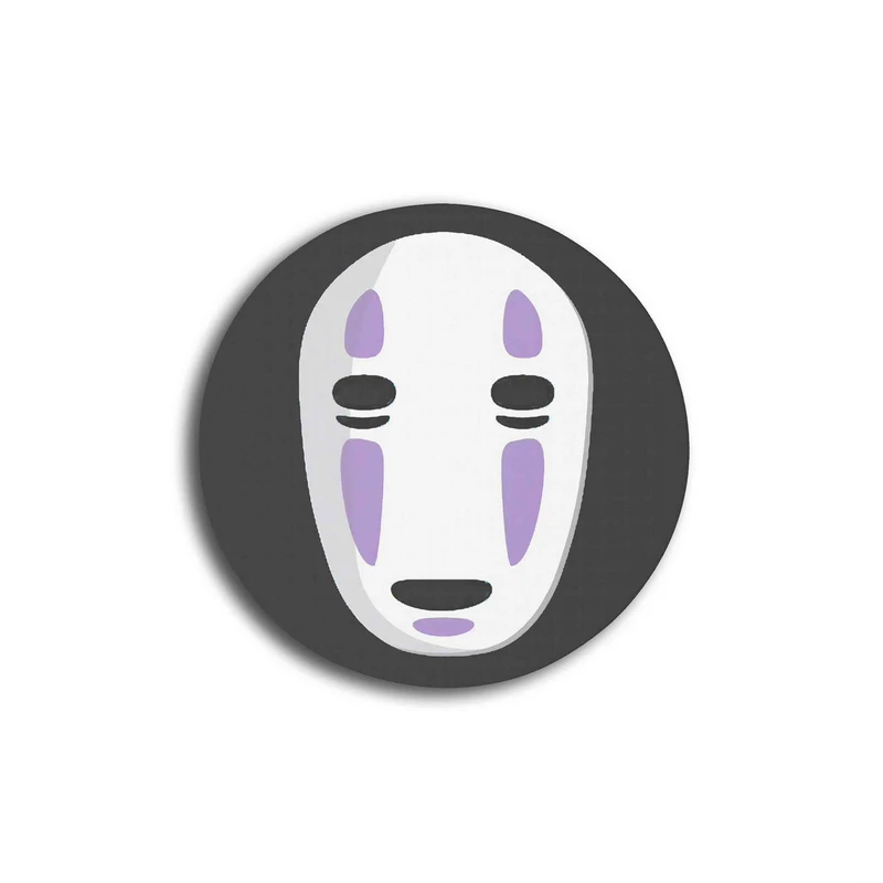 زیر لیوانی مدل انیمه نو فیس کیوت کد no face 679