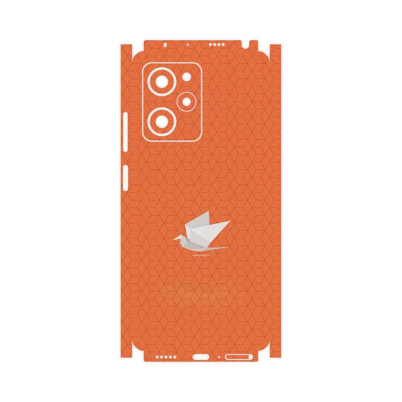 برچسب پوششی ماهوت مدل Minimalist origami bird-FullSkin مناسب برای گوشی موبایل شیائومی Poco X5 Pro