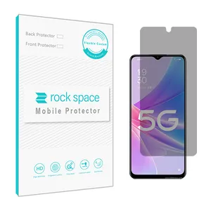 Rock space code PRV privacy screen protector suitable for Oppo A58x