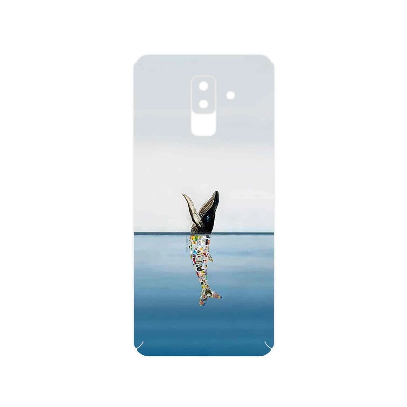 برچسب پوششی ماهوت مدل Collage of Sea Trash مناسب برای گوشی موبایل سامسونگ Galaxy A6 Plus 2018