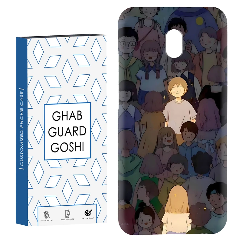 کاور قاب گارد گوشی طرح ست پسرانه کد Dimo-062 مناسب برای گوشی موبایل شیائومی Redmi 8a