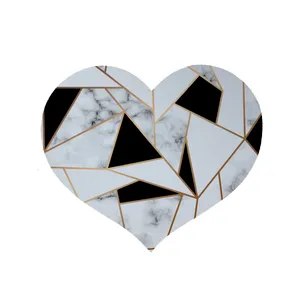  پادری مدل قلب طرح فانتزی کد 8634 سایز 90x90 سانتی متر