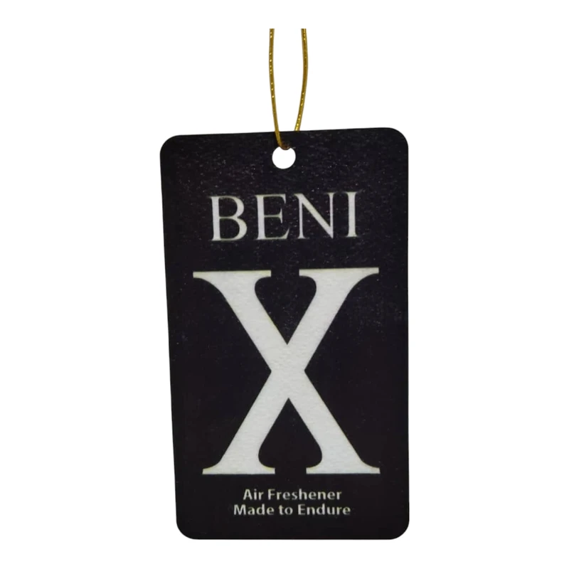 خوشبو کننده خودرو کارتی بنی مدل ایکس با رایحه توت فرنگی