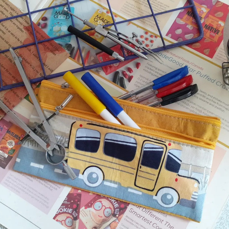 جامدادی الیزاسوینگ مدل bUs-2zipper کد Sattar-04