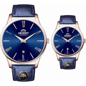 ست ساعت مچی عقربه‌ای کوارتز زنانه و مردانه اورینت کانتیننتال مدل 0130-2