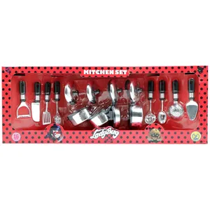 ست اسباب بازی آشپزخانه مدل دخترکفشدوزکی کد 2020