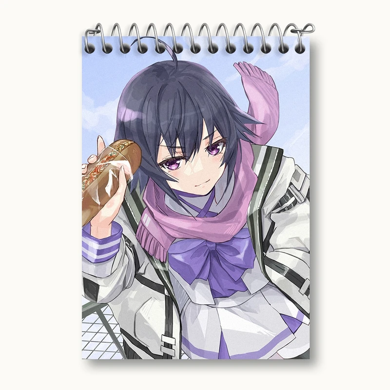 دفتر یادداشت 50 برگ خندالو مدل بازی Muv Luv کد 35299