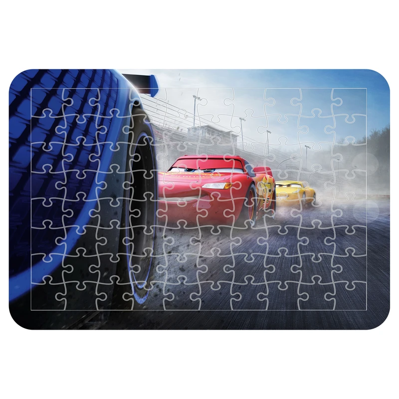 پازل 54 تکه مدل CHB1248 طرح انیمیشن ماشین ها مک کویین