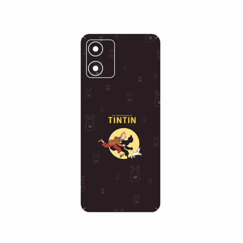 برچسب پوششی ماهوت مدل Tintin مناسب برای گوشی موبایل موتورولا Moto E13