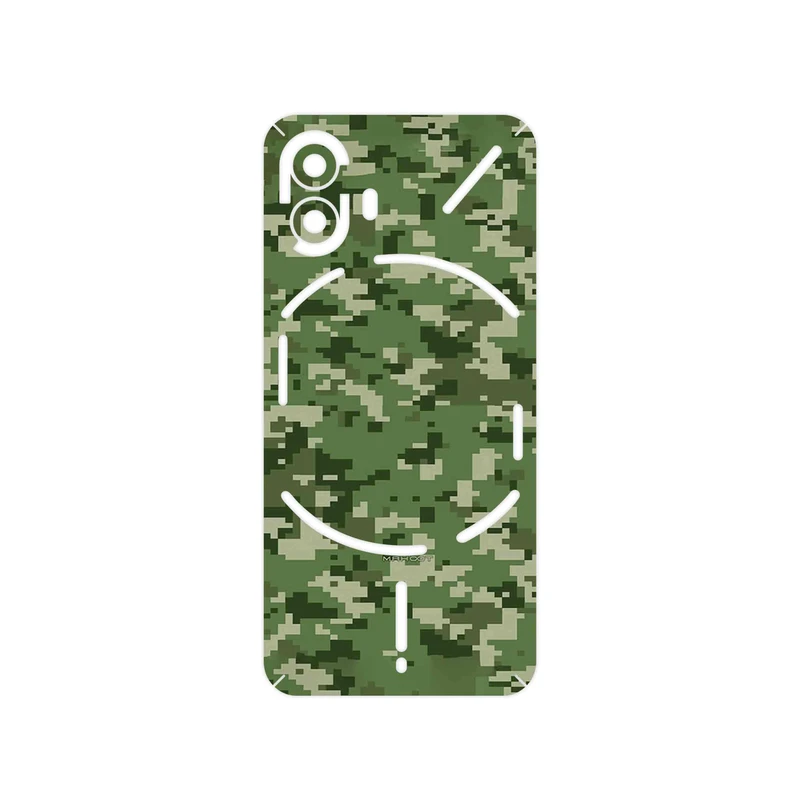 برچسب پوششی ماهوت مدل Army_Green_Pixel مناسب برای گوشی موبایل ناتینگ Phone 2