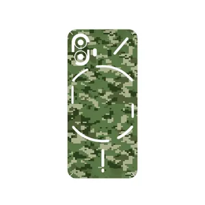 MAHOOT Army_Green_Pixel Cover Sticker for Nothing Phone 2