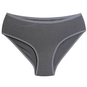 شورت زنانه مدل نخی دورو خال خالی رنگ طوسی