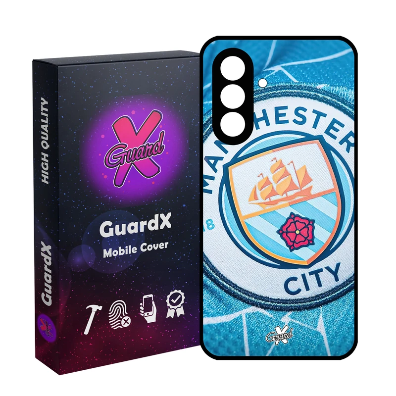 کاور گارد ایکس طرح منچستر سیتی مدل 10450 مناسب برای گوشی موبایل سامسونگ Galaxy S24 FE