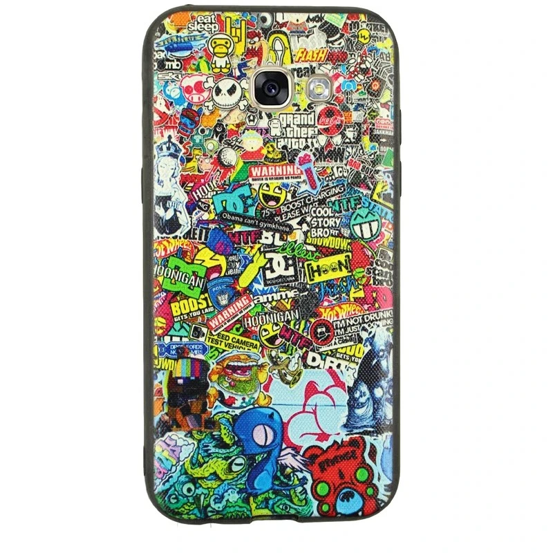 کاور مدل sticker-01 مناسب برای گوشی موبایل سامسونگ Galaxy A7 2015 / A700