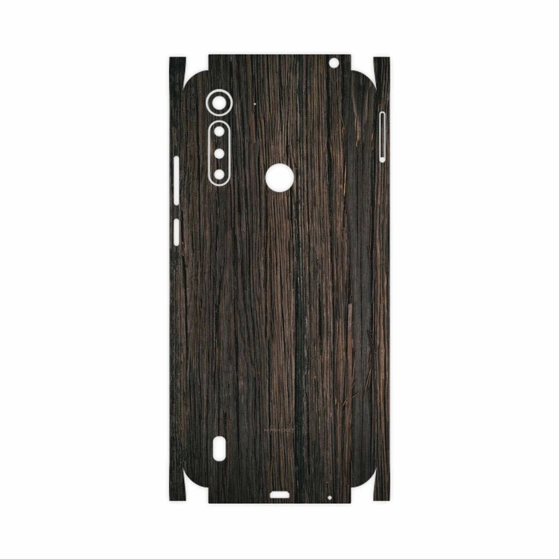 برچسب پوششی ماهوت مدل Burned Wood-FullSkin مناسب برای گوشی موبایل موتورولا Moto G8 Power Lite